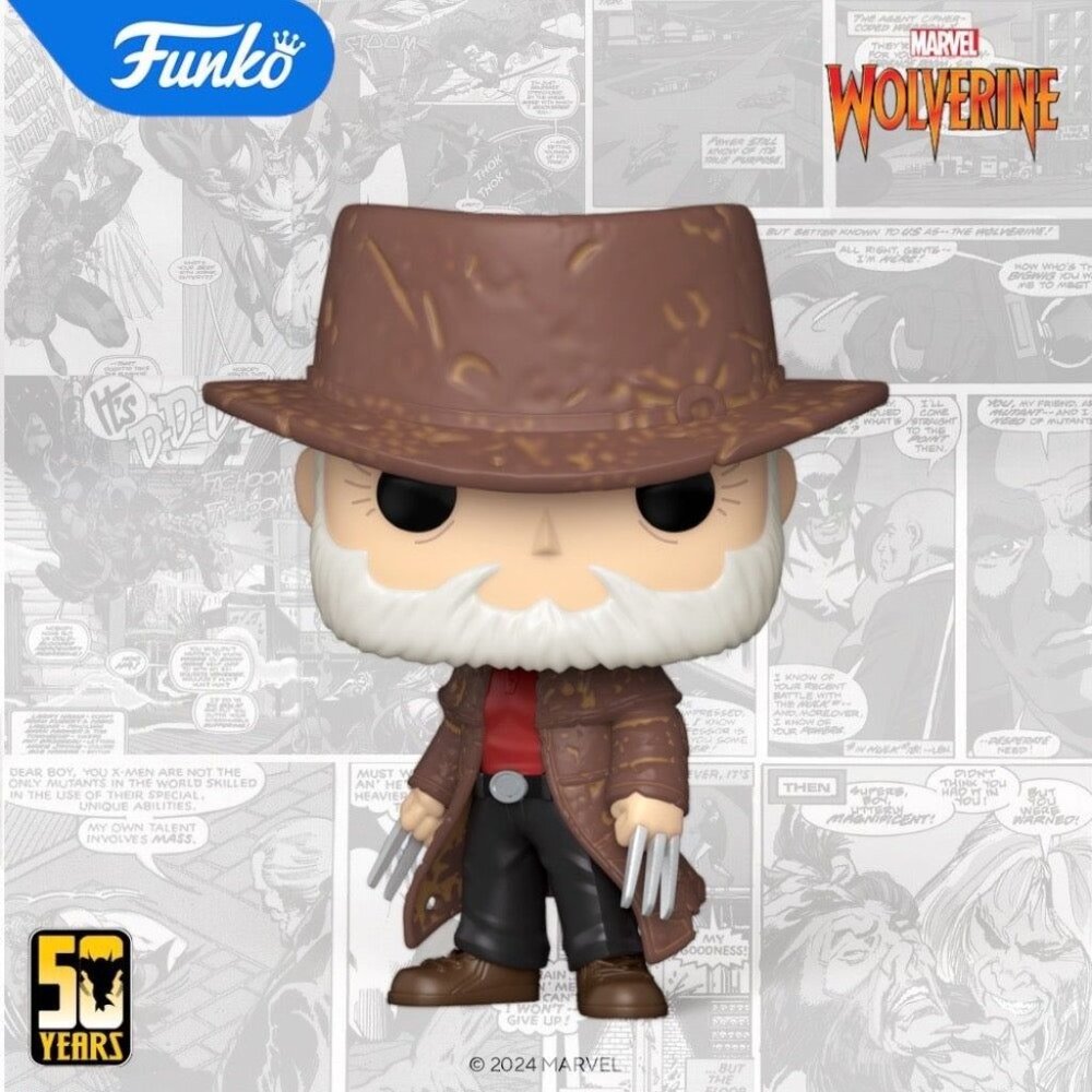 Funko POP! Marvel Wolverine 50th Anniversary - Old Man Logan #1374!